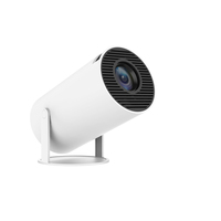 Nouveau Prix HY300 Projecteur Intelligent Portable Android 11 Full HD 120 Lumens avec Haut-Parleur Intégré pour Home Cinéma