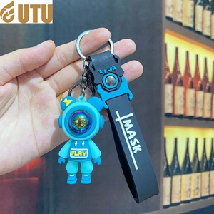 El nuevo llavero de astronauta relámpago creativo de dibujos animados mochila colgante marea juego colgante astronauta pequeño regalo al Por mayor-F - Product Image 6