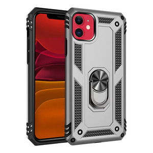 Anti-caída a prueba de golpes armadura teléfono caso anillo soporte para iPhone 17 16E <span class=keywords><strong>16</strong></span> 15 14 13 12 11 fundas de teléfono móvil - Product Image 4