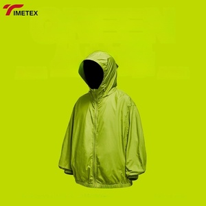 TIMETEX leggero sottile giacca antipioggia impermeabile sport all'aperto abbigliamento con cappuccio escursioni primavera pesca/estate <span class=keywords><strong>protezione</strong></span> della pelle - Product Image 4