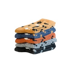 Vente en gros de chaussettes tricotées de haute qualité pour femmes avec chat Fish Luxury Socks Crew Socks for Daily