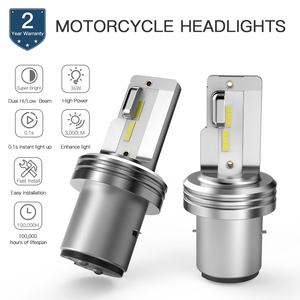 Ampoules de phare LED BEVINSEE 36W BA20D H6 pour moto ATV S2 pour Honda CBR-<span class=keywords><strong>125</strong></span> <span class=keywords><strong>XR</strong></span> <span class=keywords><strong>125</strong></span> 250 400 600 650 pour <span class=keywords><strong>Yamaha</strong></span> XC125 - Product Image 2