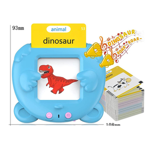 English-Chinese Talking Flash Cards Educational Toy for Toddlers Aged 1-6 Years Old 225cards 510Words <strong>Learning</strong> Machine Toy - Product Image 1