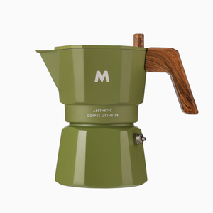 Elegante Caffettiera Moka Italiana Classica Personalizzabile da 150ml e 300ml per Cucina Domestica - Product Image 1
