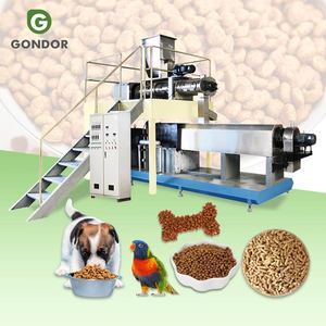 Turkey 2 Ton Pet Trade 1mm Fish Feed <b>Machine</b> Twin Screw Floating Extruder Cheese Puffs Food for Tilapia - Product Image 1