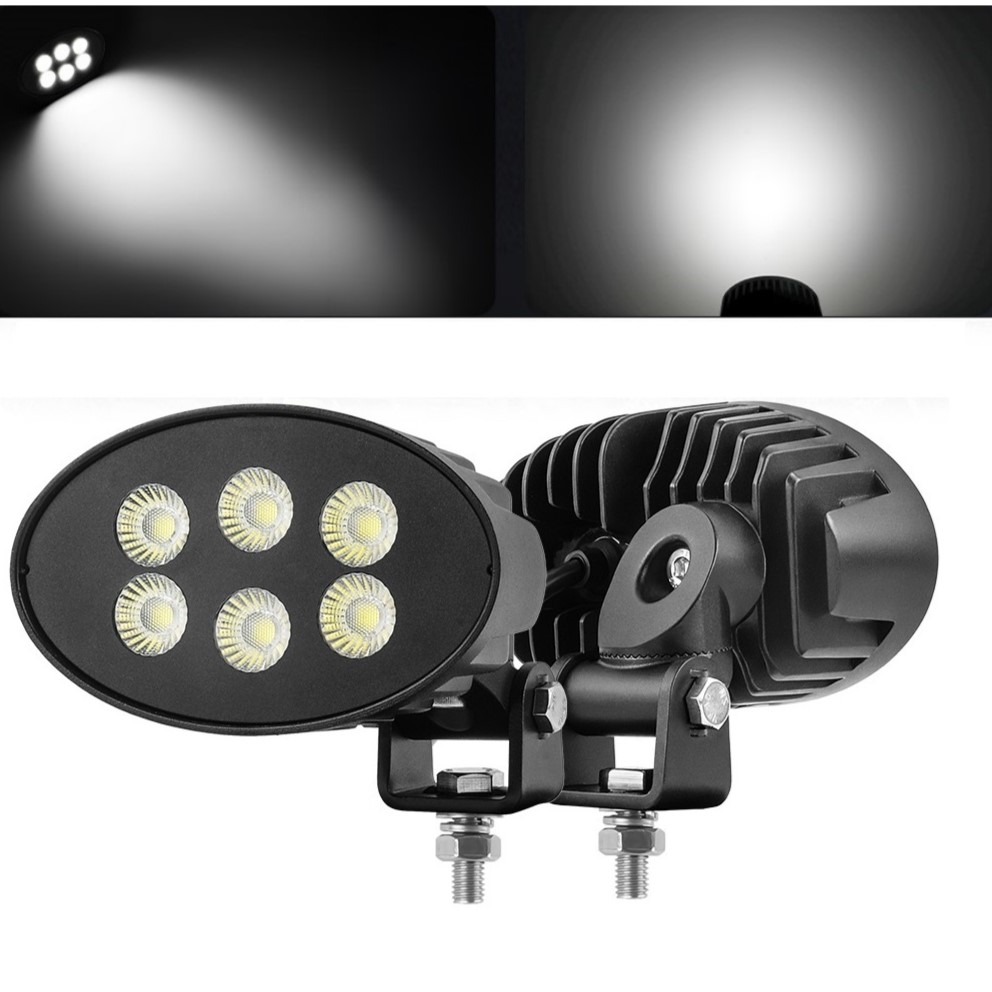 Faisceau d'inondation blanc