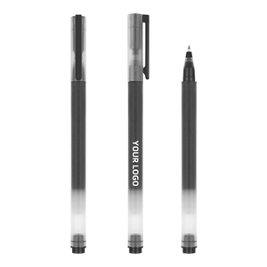 Bolígrafos de gel de oficina con logotipo personalizable, clásico, negro, azul, rojo, colores neutros, embalaje de plástico a granel, promoción al por mayor - Product Image 2