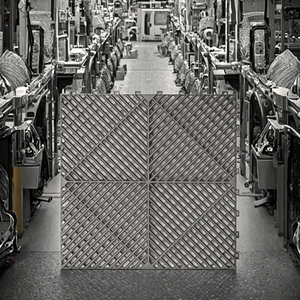 Dalles de sol de garage emboîtables colorées antidérapantes en plastique PP, revêtement de sol en <span class=keywords><strong>parquet</strong></span> à clipser de 2 mm pour atelier de détaillage automobile - Product Image 6