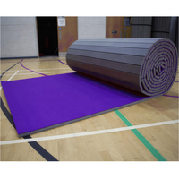 Teppich gebundene Roll-up-Tanz matten Roll-Out Cheerleading-Fußmatten Cheerleader Roll-Out-Matten