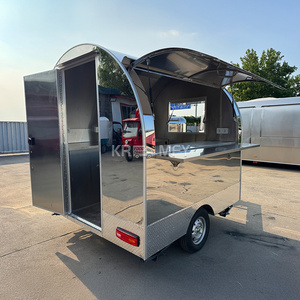 2025 Best Street BBQ Ice-cream <b>Hot</b> <b>Plate</b> Food Trailer Truck For Sale USA - Product Image 3
