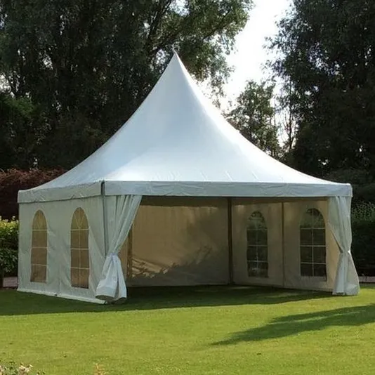 Tente de camping en forme de dôme, 4x4m, auvent en aluminium, cadre de tente, pagode, tente d'extérieur