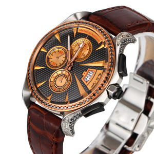 Hoàn toàn tự động sang trọng cổ đồng hồ cơ khí Sapphire gương tùy chỉnh phụ kiện-Kim Cương xem Khung con trỏ - Product Image 3