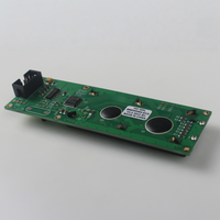 Modul Layar LCD Dot Matrix 16x2 Karakter Mode Kuning-Hijau Mode Biru Antarmuka RS232 Modul Layar LCD untuk PC Gateway