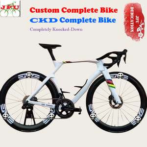 Bicicleta de <span class=keywords><strong>Carretera</strong></span> Y1Rs de Fibra de <span class=keywords><strong>Carbono</strong></span> Ultegra R8100 / R8170 Di2 de 12 Velocidades con Sistema de Frenos de <span class=keywords><strong>Disco</strong></span>, Piezas de Bicicleta para Cervelo Colnago. Cañón. - Product Image 1