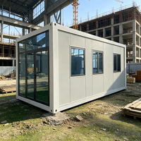 Maison préfabriquée de luxe portable très demandée, conteneur respirant de 20 ou 40 pieds, 1 à 4 chambres, pour mini-maison ou appartement
