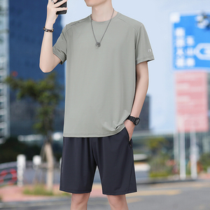 Camiseta Deportiva Personalizada con Logotipo, Nueva, de Secado Rápido, Transpirable, de Manga Corta, para Hombre, para Correr, Hacer Ejercicio, Verano 2025 - Product Image 5