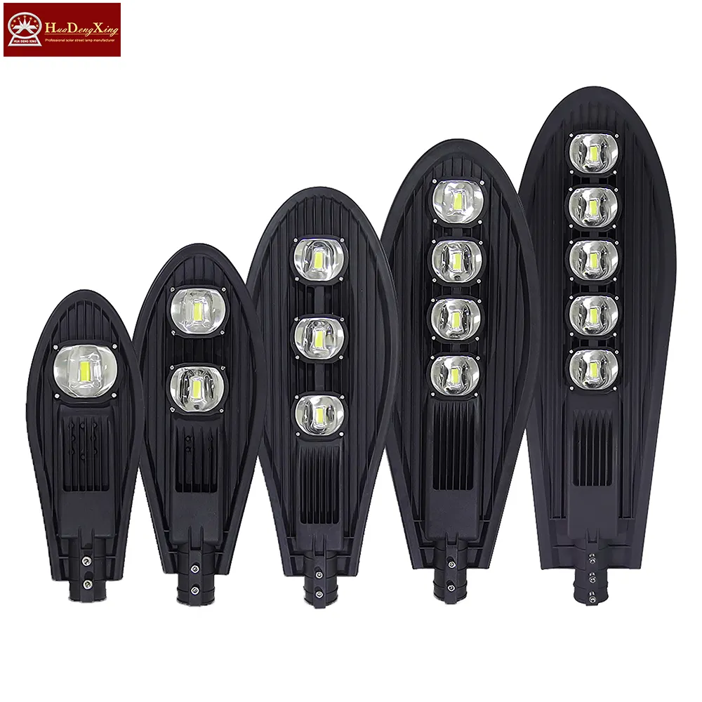 Yüksek kalite özel açık LED sokak lambası Lampadaire IP65 3-5 yıl garanti 50W 250W parçaları COB SMD çip AC güç yol kullanımı