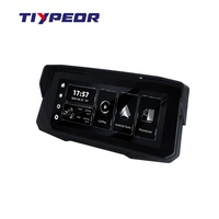 Caméra intelligente pour moto Tiypeor M12 6,86 pouces, WiFi 5G, étanche IP67, Linux + Allwinner F133, CarPlay sans fil et Android Auto