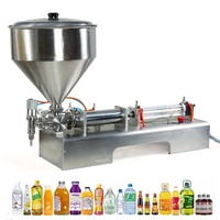 Machine de remplissage de brillant à lèvres de remplissage de pâte manuelle à petite pression manuelle de 5-50ml pour petite bouteille