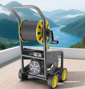 Pistolet à eau haute <span class=keywords><strong>pression</strong></span> domestique sur chariot 220V pour le <span class=keywords><strong>lavage</strong></span> <span class=keywords><strong>de</strong></span> voitures, le nettoyage des sols et le <span class=keywords><strong>lavage</strong></span> des vitres. - Product Image 5