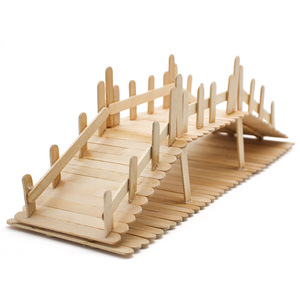 Wooden Bridge Model <b>Kit</b> For Kids 4-6Y Educational <b>Diy</b> Science Project Toy With Popsicle Sticks - Product Image 3