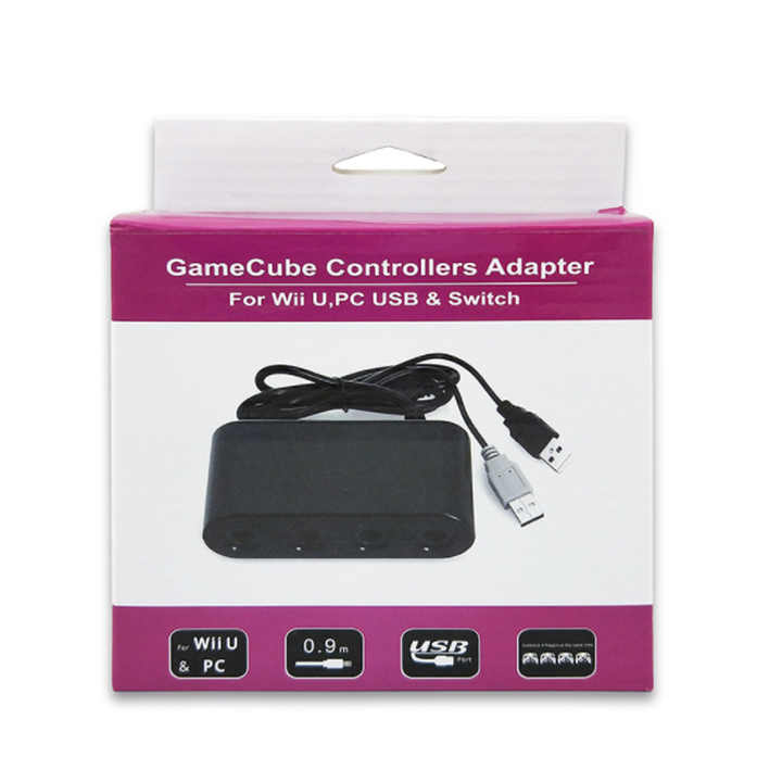 GameCube Controller Adapter for Wii U, Nintendo Switch and PC USB