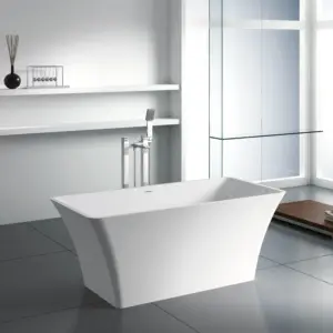 Vertikale badewanne luxus design, freistehende badewanne, badewanne BS-8639