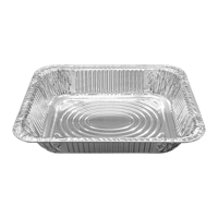 Yaoshi Robuste Aluminiumfolie-Dampfbehälter 6,3 cm Tiefe Einweg Umweltfreundliche Rechteckige Behälter 100 Stück in Atlanta