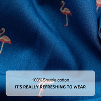 FARDLY Sous-vêtements pour Hommes Caleçons Confortables Doux et Amples en Coton Mode Slip Imprimé Boxers Élastiques Shorts