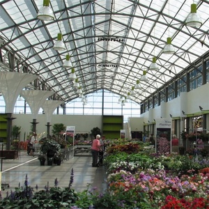 Nhà kính nông nghiệp đa nhịp lớn với kính nổi 8mm để làm vườn rau - Product Image 6