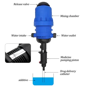 Automatische Mengvloeistofpomp 0.4%-4% Landbouw Mini Proportionele Doseer Meststof Water