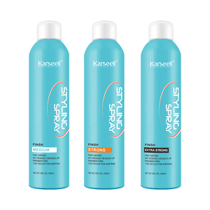 プライベートラベルOEMODMモロッコオイルストングホールドヘアスプレー24時間ホールドヘアスタイリングスプレー380ml - Product Image 1