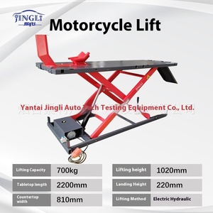 Mesin pengangkat gunting hidrolik, <span class=keywords><strong>lift</strong></span> pemeliharaan sepeda motor hidrolik elektrik berat & perpindahan besar - Product Image 3