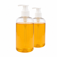Bouteille Boston 500 ml en HDPE/PP avec pulvérisateur à pompe, couleur personnalisée, OEM/ODM pour lotion, désinfectant pour les mains, soins de la peau, perruques, emballage cosmétique facial