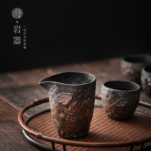 Taza de té de cerámica dorada hecha a mano con forma de vaina de loto, estilo tradicional chino para servir té, cerámica del condado de Dehua - Product Image 3