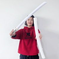 Jouet Katana LED bon marché, sabre laser à 5 lumières avec sons, épée lumineuse japonaise