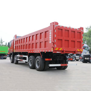 Shacman Cina merek 8*4 truk sampah dump truck truk pembuang 12 roda untuk dijual - Product Image 4