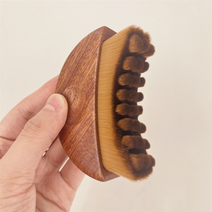 Cepillo Facial <span class=keywords><strong>de</strong></span> Doble Cara para Drenaje Linfático, Masajeador Facial <span class=keywords><strong>de</strong></span> Cerdas Suaves <span class=keywords><strong>de</strong></span> Sapele para Contorno Facial, Levantamiento <span class=keywords><strong>de</strong></span> Mandíbula y Desinflamación, Herramienta para el Cuidado <span class=keywords><strong>de</strong></span> la Piel - Product Image 3