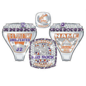 2025 personnalisé Football Basketball Sports Usssa Baseball Championship Ring - Product Image 3