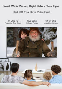 Smart <span class=keywords><strong>TV</strong></span> Android Google 32/42/55/65/75 Pollici 4K LED Ultra HD con WiFi per Intrattenimento e Visione di Film - Product Image 5