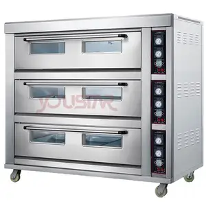 Customized New Product Golden Supplier Restaurant Professional One Deck 2 Tray Gas Oven C