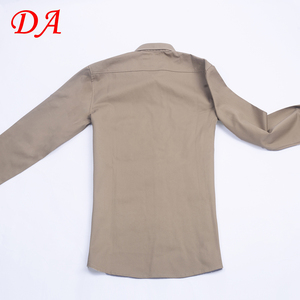 NFPA2112 لقمصان الرجال <span class=keywords><strong>FR</strong></span> Khaki المعتمدة ضد الحريق DA مستوى الحماية من الغاز د للنفط & - Product Image 3