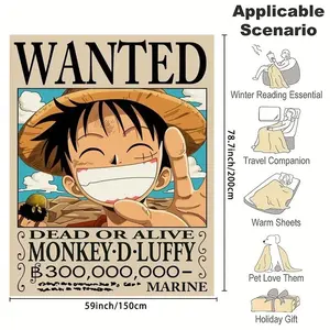 Manta <span class=keywords><strong>de</strong></span> rey pirata <span class=keywords><strong>de</strong></span> una pieza, edredón <span class=keywords><strong>de</strong></span> aire acondicionado <span class=keywords><strong>de</strong></span> verano, manta <span class=keywords><strong>de</strong></span> siesta <span class=keywords><strong>de</strong></span> oficina, edredón <span class=keywords><strong>de</strong></span> franela <span class=keywords><strong>de</strong></span> Anime, manta decorativa para dormitorio - Product Image 4