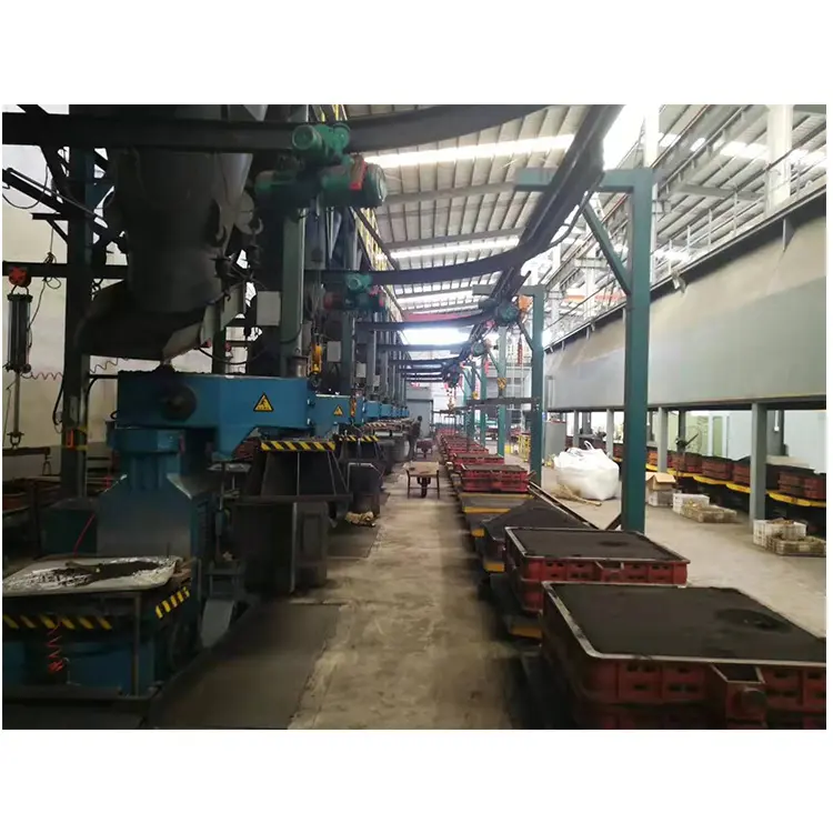 Metal cast aluminum die casting parts machine production line