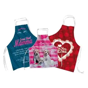 Customized Subli <b>Apron</b> <b>Kitchen</b> Merchandising China Model 2894_Grembiule - Product Image 1