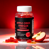 Compléments Nutritionnels OEM pour la Santé : Bonbons Gélifiés au Vinaigre de Cidre de Pomme Keto pour la Perte de Poids, Sans Gluten, Faible Teneur en Sucre, pour Femmes