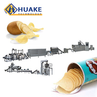 Ligne de production de chips de pommes de terre chips de pommes de terre chips de pommes de terre fraîches automatique