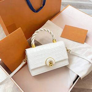 Sac à main de luxe de créateur, sac de luxe en cuir véritable pour femme, sac à bandoulière unique - Product Image 1