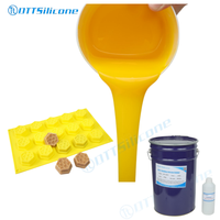 Caoutchouc de silicone liquide de bonne qualité pour la fabrication de moules RTV-2 Caoutchouc de silicone liquide