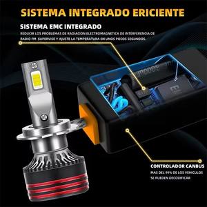 M8 PRO 300W LED CANBUS Lamp H1 H3 H4 H7 H11 9005 HB3 9006 HB4 9007 9008/H13 LED Koplampset Wit 6000K Hi/<span class=keywords><strong>Lo</strong></span> Beam Mistlampen - Product Image 4